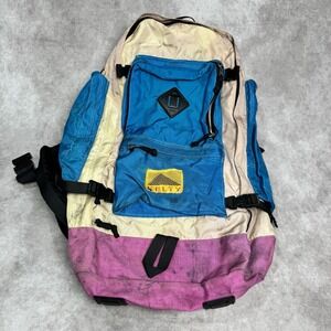 Vintage Kelty Red Wing Backpack Internal Frame Hiking Day Pack 80s Size Large